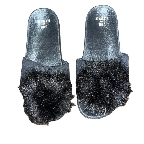 Jane and Bleecker Black Mules Size 9 NWOT - Picture 3 of 7